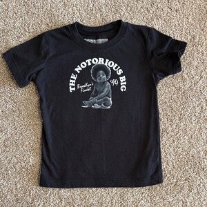 The Notorious B.I.G. Kids Black T-Shirt